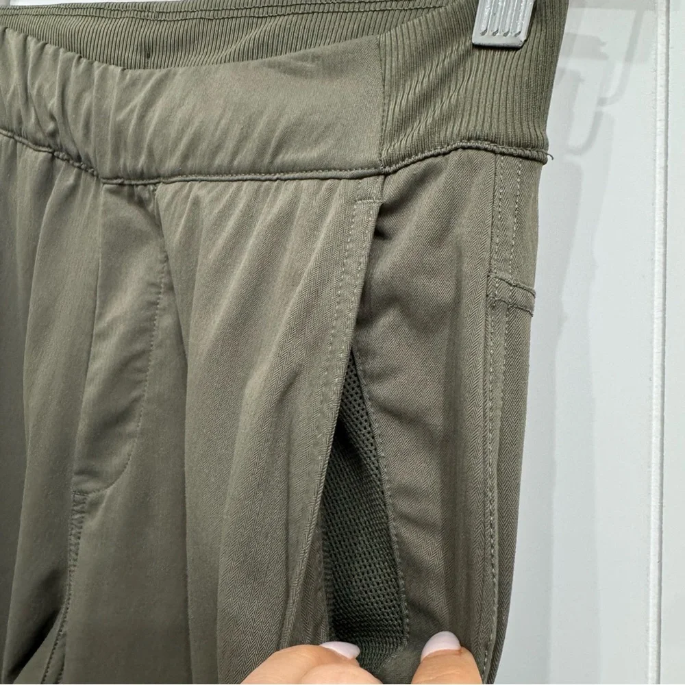 The North Face Aphrodite Internal Drawstring Joggers Green Size Small Stretch